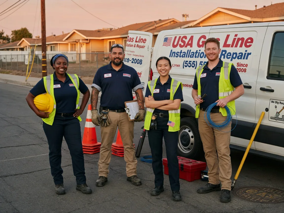 Gas Line Installation company in Blue Rock, OH